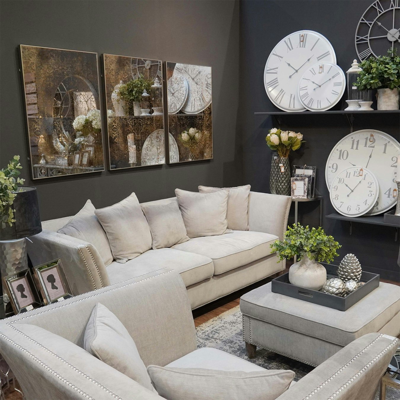 Vesper Cushion Back Sofa by C.M Interiors