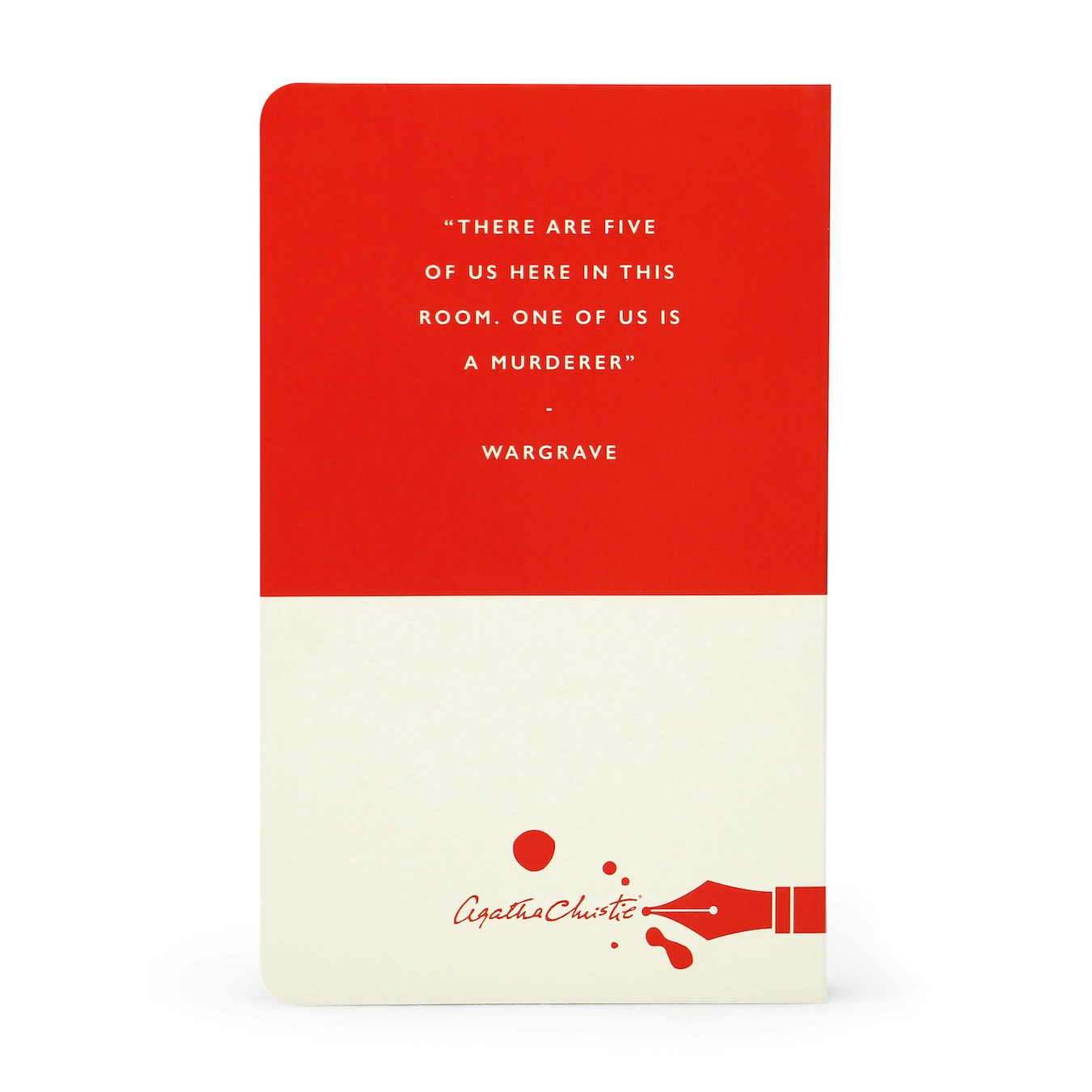 Agatha Christie Pocket Notebook - There Were None by Half Moon Bay