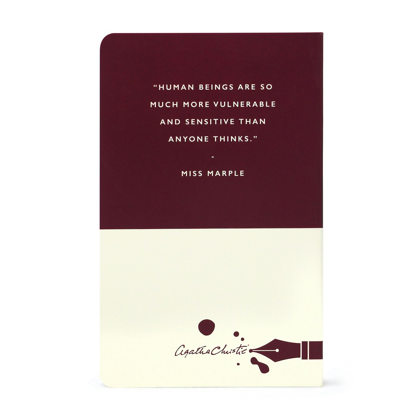 Agatha Christie Pocket Notebook - Body in Library by Half Moon Bay