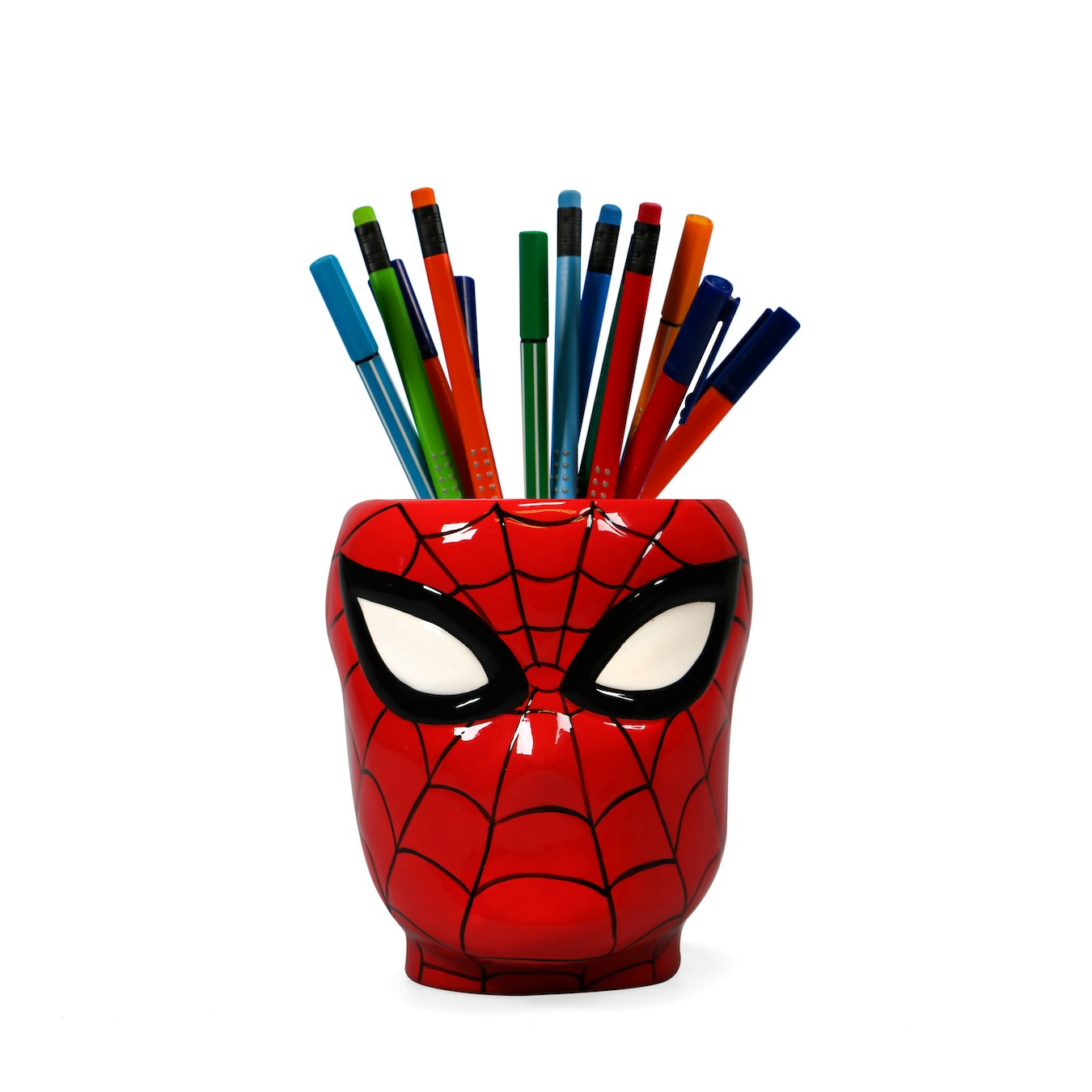 Marve Shaped Wall Vase - Spiderman by Half Moon Bay