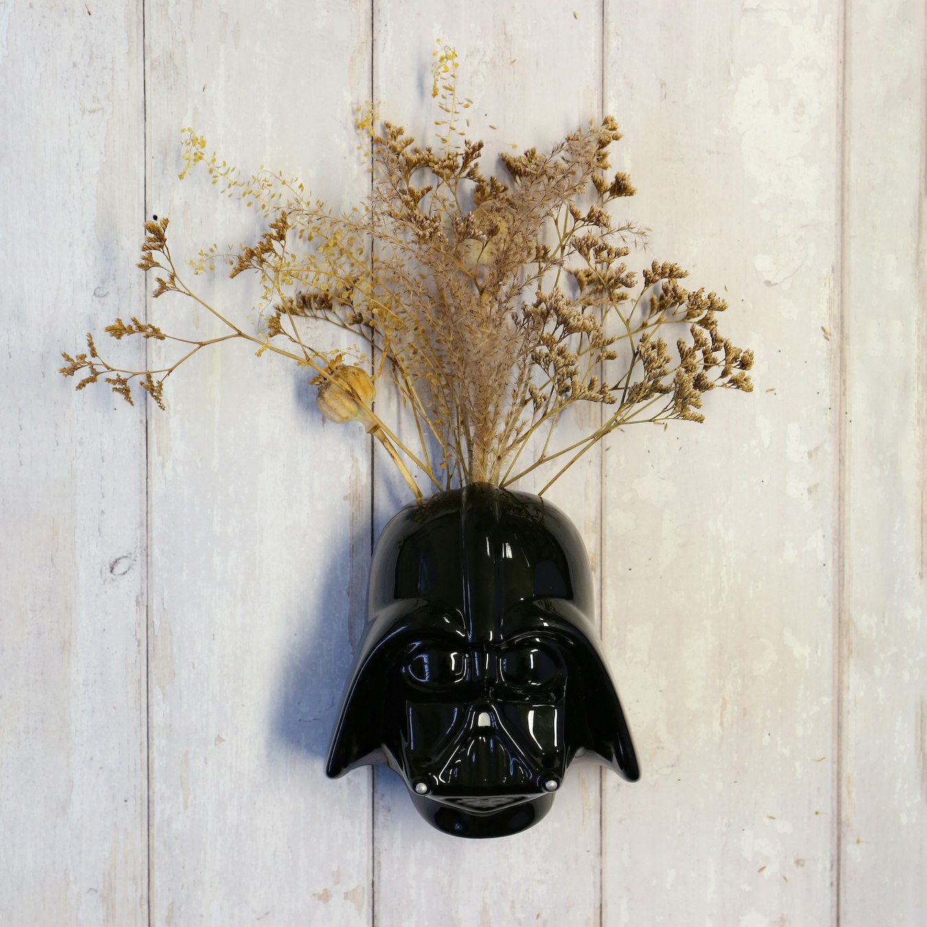 Star Wars Shaped Wall Vase - Darth Vader by Half Moon Bay