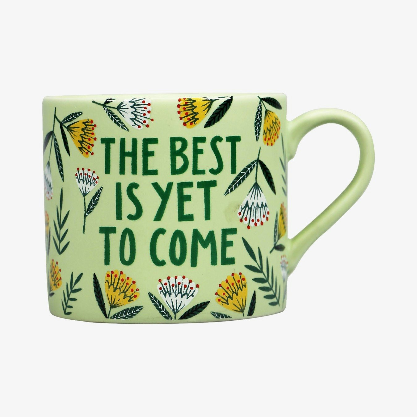 Bonbi Forest Mug - The Best is Yet to Come by Half Moon Bay