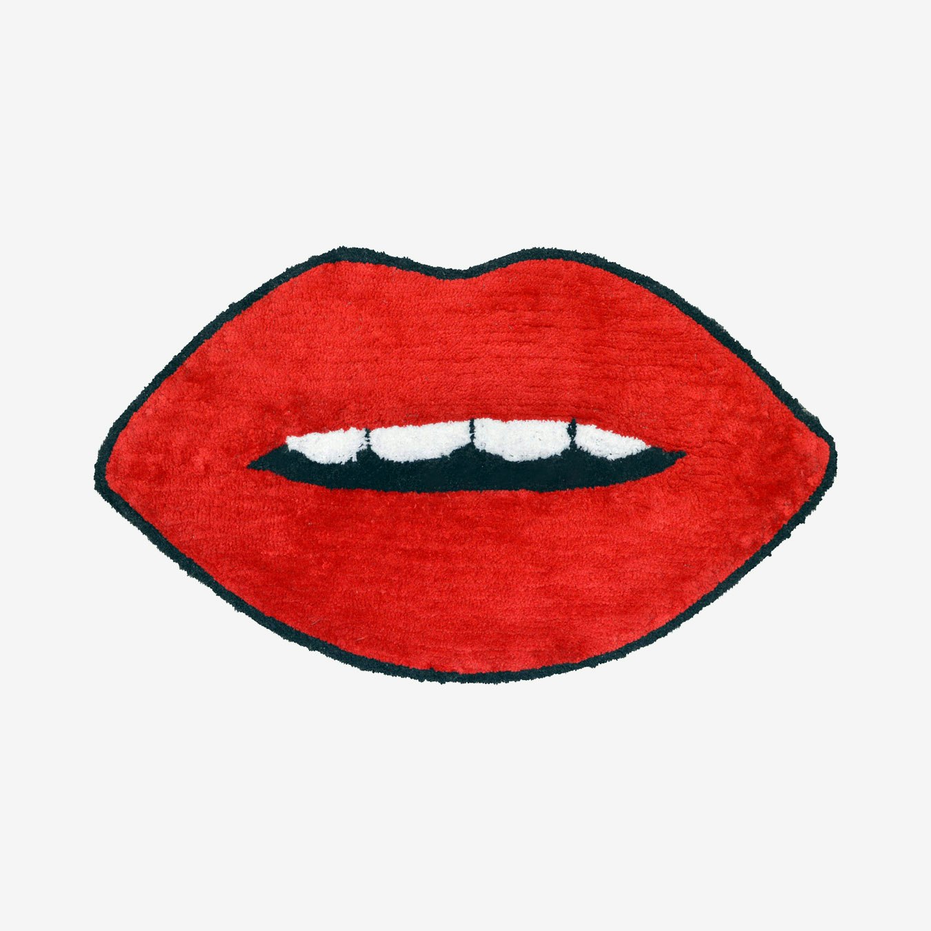 Lips Shaped Bath Mat by Allure Bath Fashions