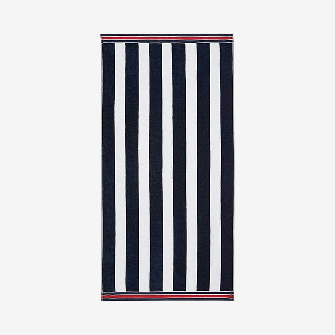 Nautical Block Stripe Beach Towel by Allure Bath Fashions