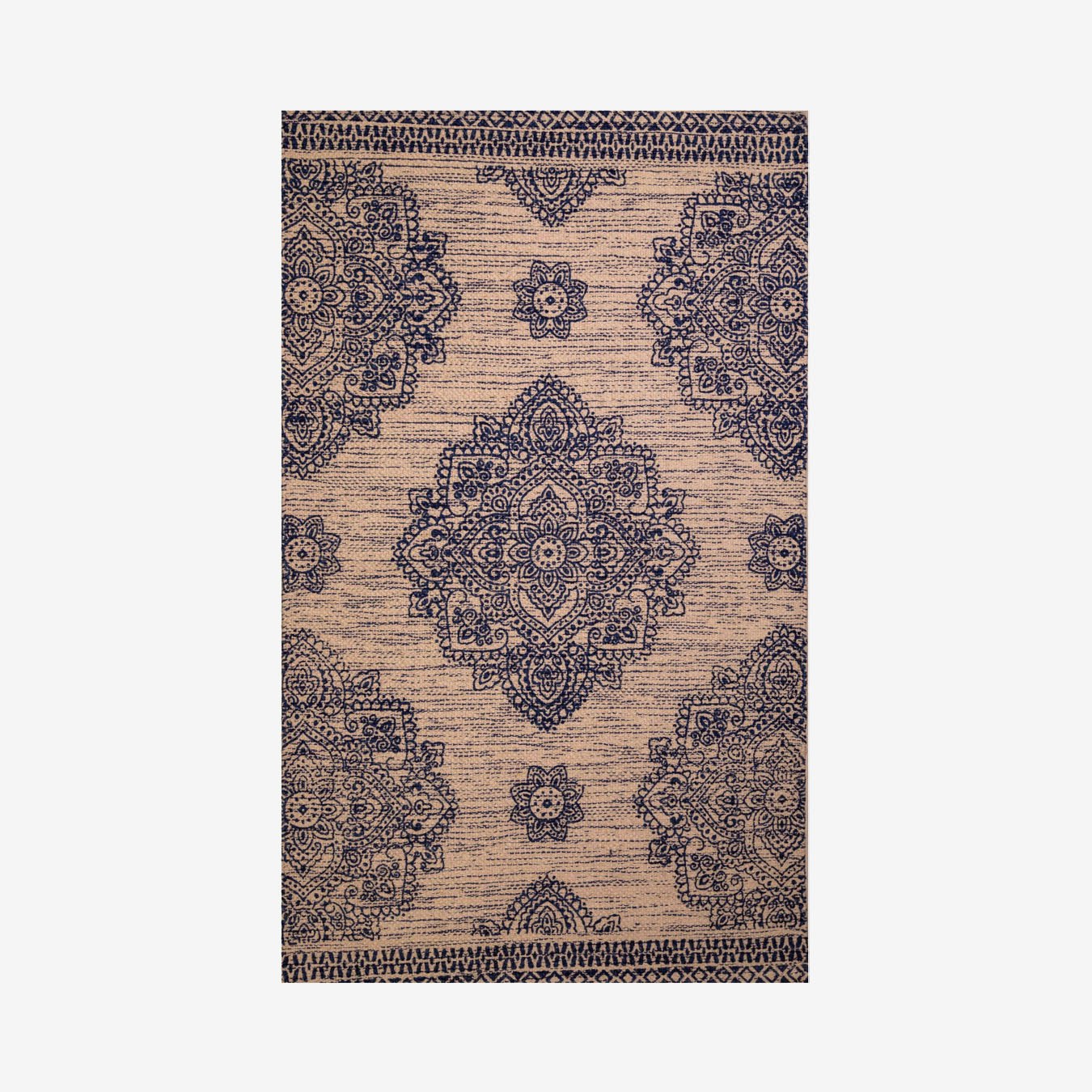 Mira Moroccan Rug - Blue by Allure Bath Fashions