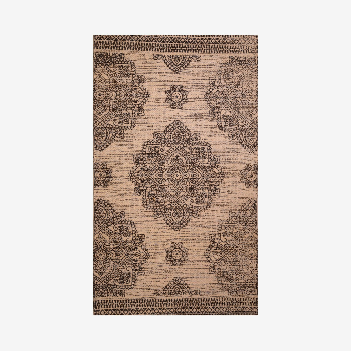 Mira Moroccan Rug - Grey by Allure Bath Fashions