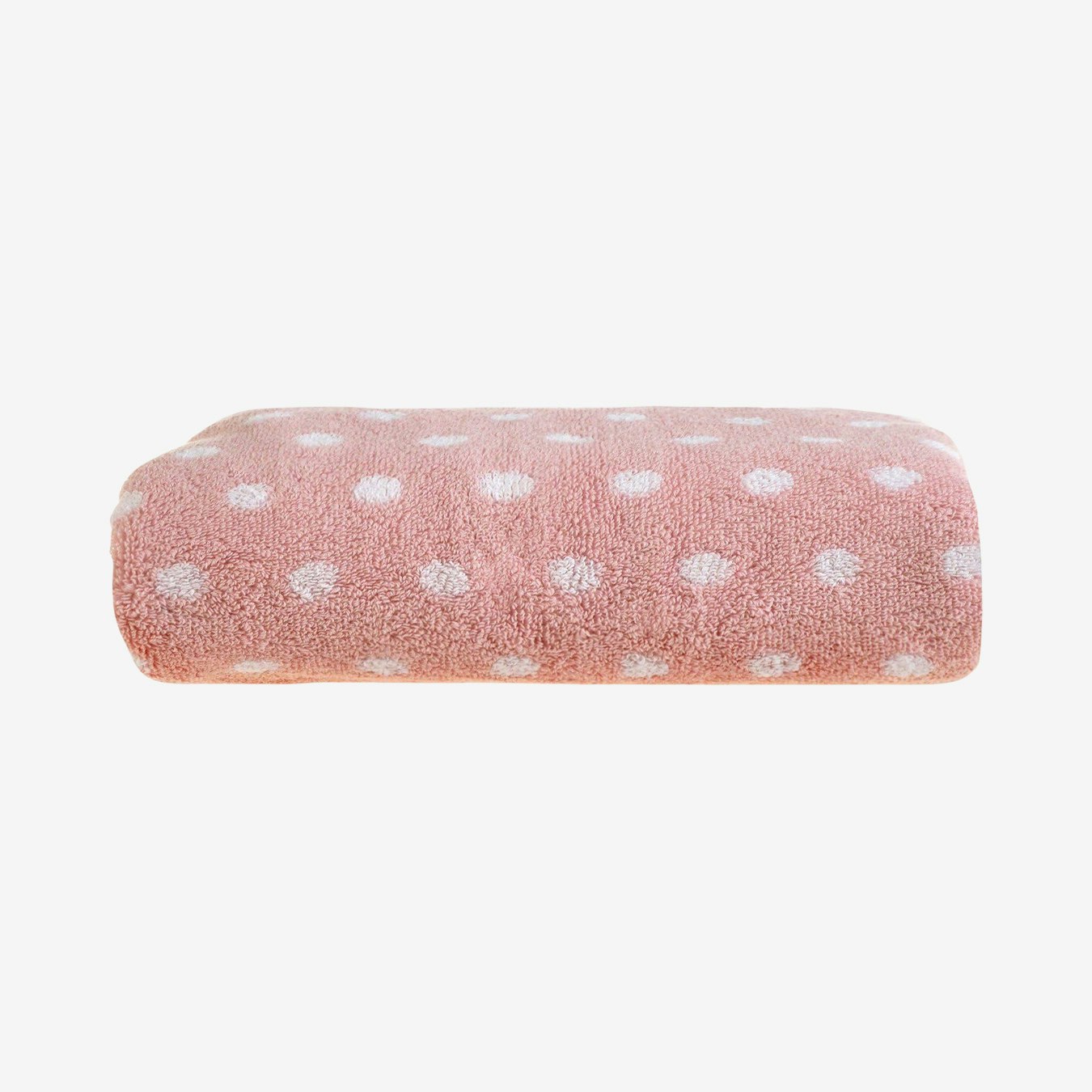 Spot Towel - Pink / White by Allure Bath Fashions