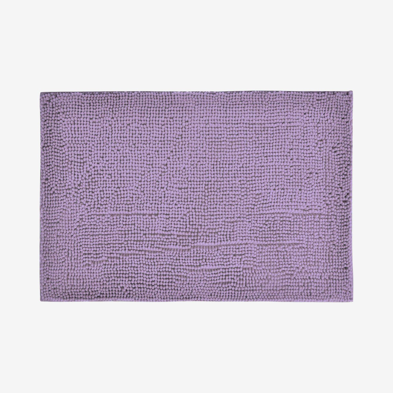 Supersoft Chenille Bobble Bath Mat - Plum by Allure Bath Fashions