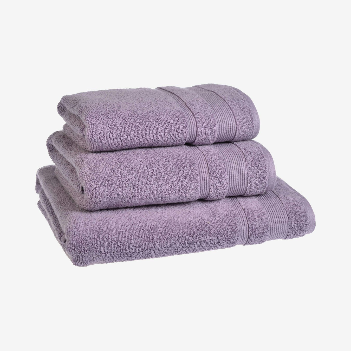 Zero Twist Egyptian Cotton Towel - Heather by Allure Bath Fashions