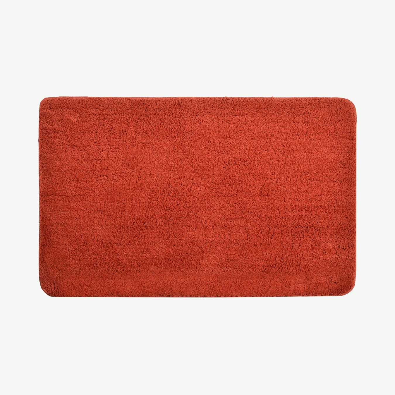 Deep Pile Microfibre Non-Slip Bath Mat - Terracotta by Allure Bath Fashions