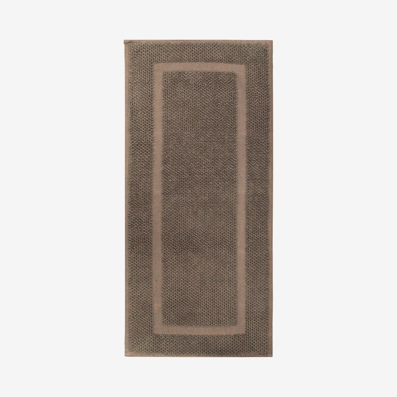 Hotel Essentials Cotton Bath Runner - Mocha by Allure Bath Fashions