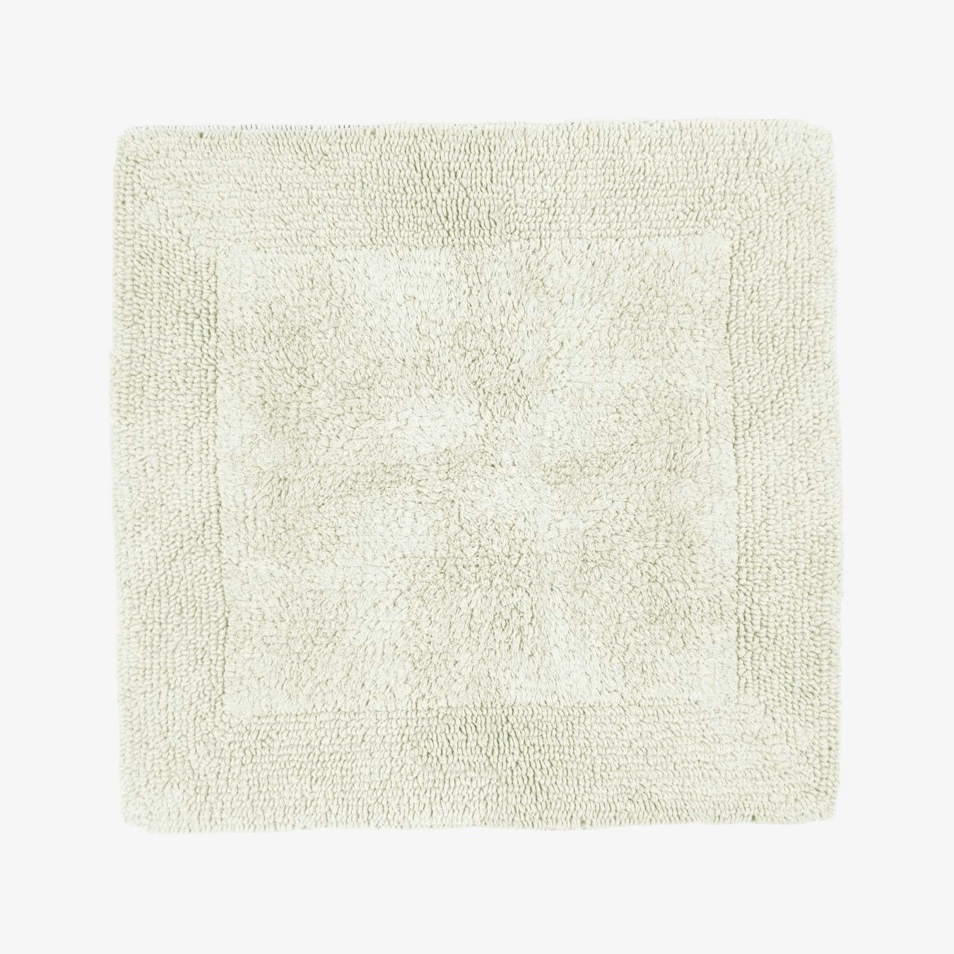 Elegance Reversible Square Bath Shower Mat - Cream by Allure Bath Fashions