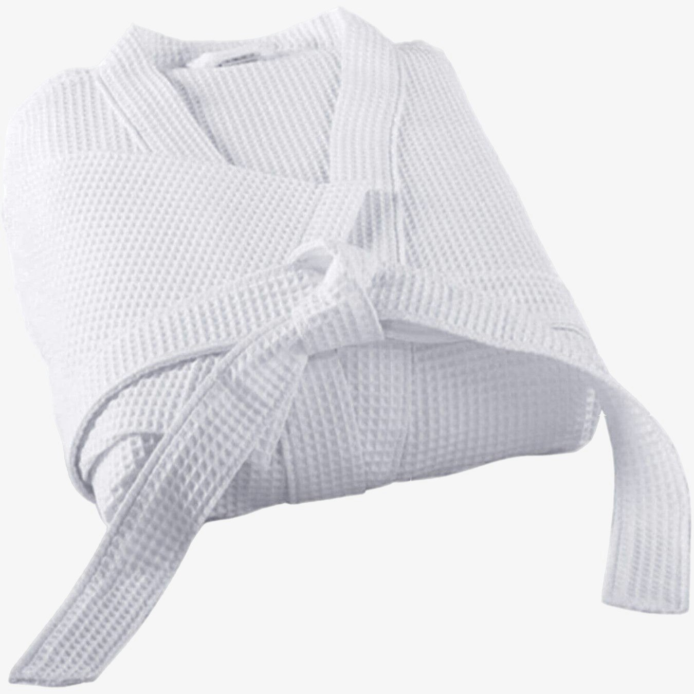 Unisex Lightweight Textured Waffle Robe by Allure Bath Fashions
