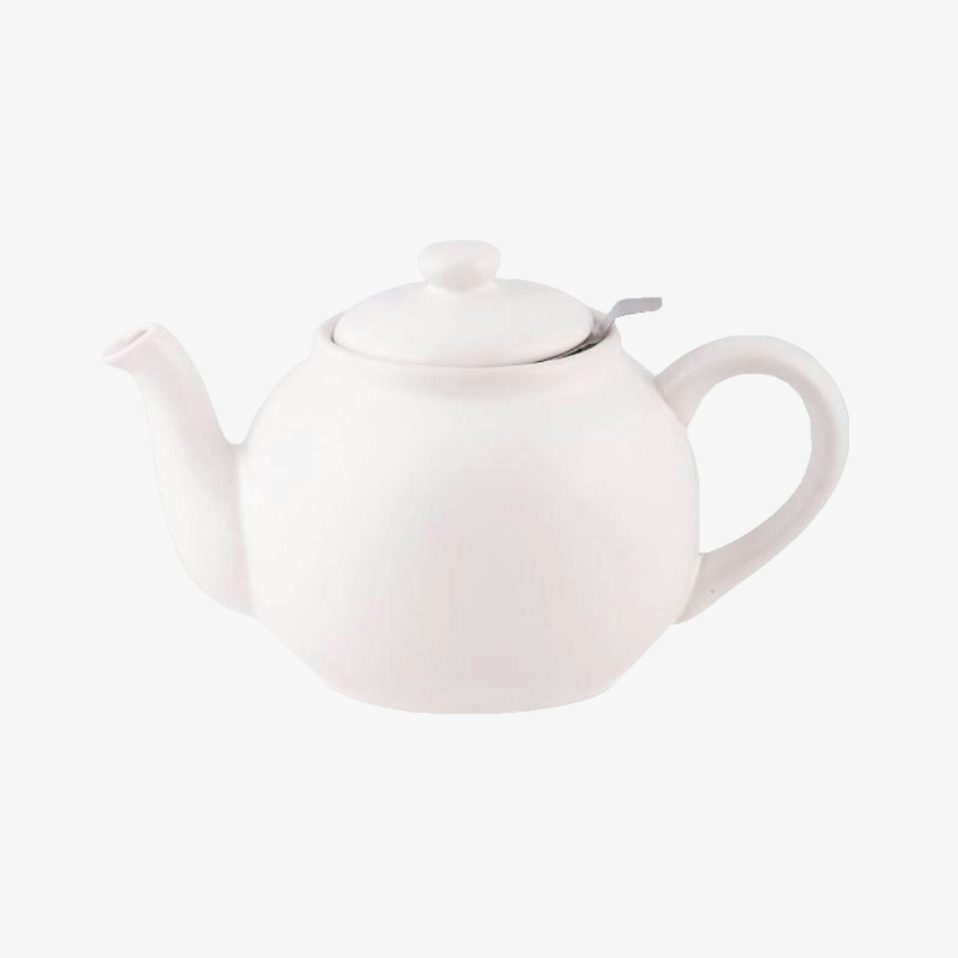 Stoneware Teapot 1.5L - White by Plint