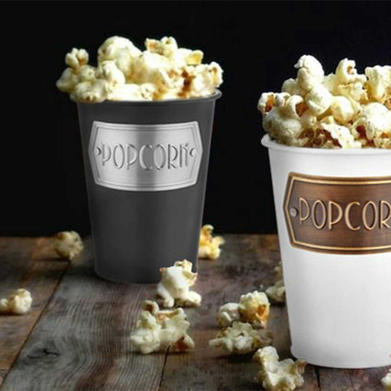 Popcorn Bowl - Black by Rozi UK