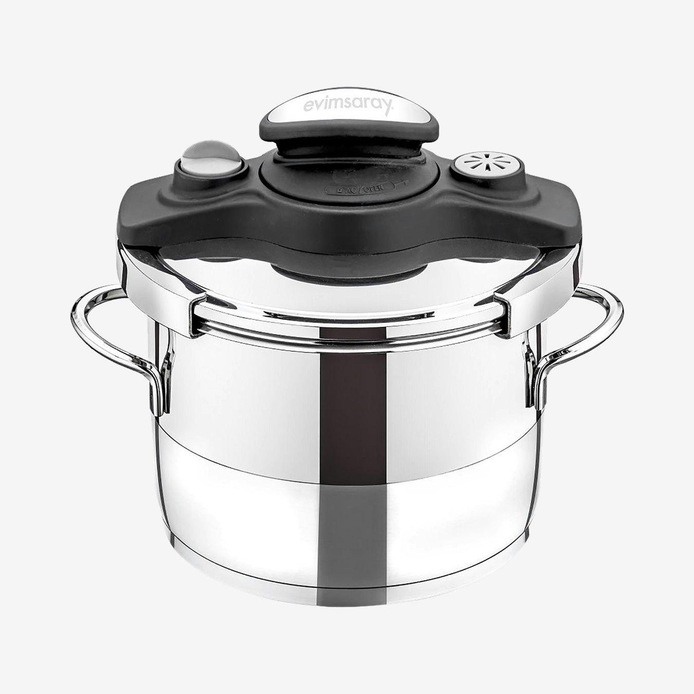 Venus Collection Twist &amp; Lock Stove Top Pressure Cooker - 4 Litres 