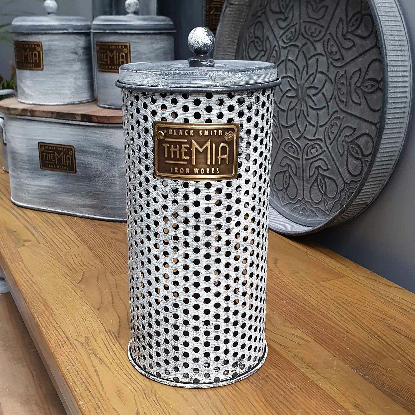 Stone Collection Paper Towel Holder by Rozi UK