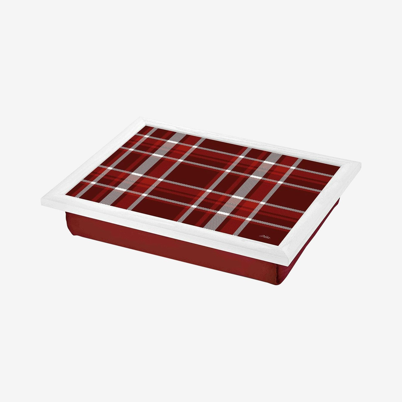 Tartan Lap Tray - Red by Rozi UK