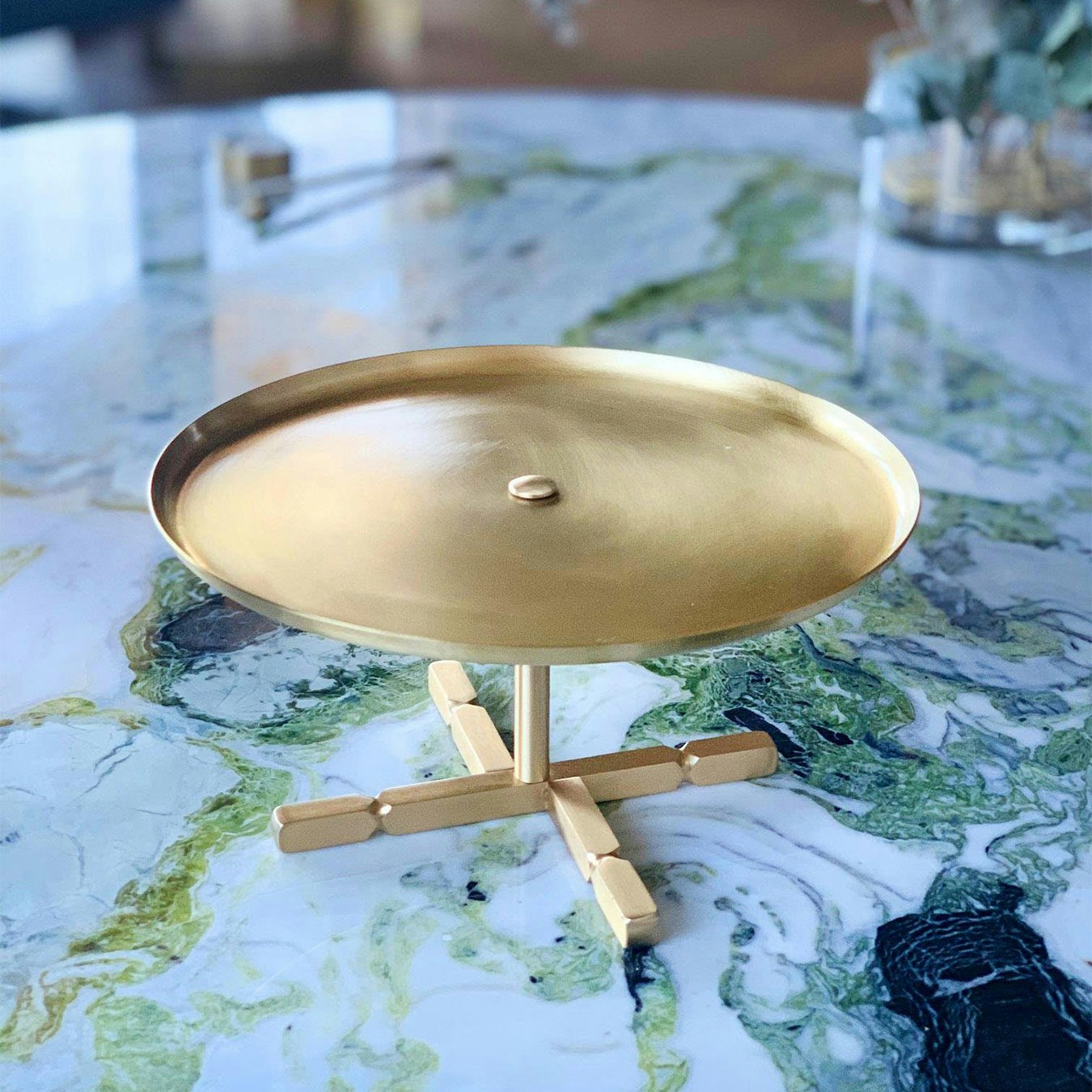 Cake Stand - Brass by Rozi UK