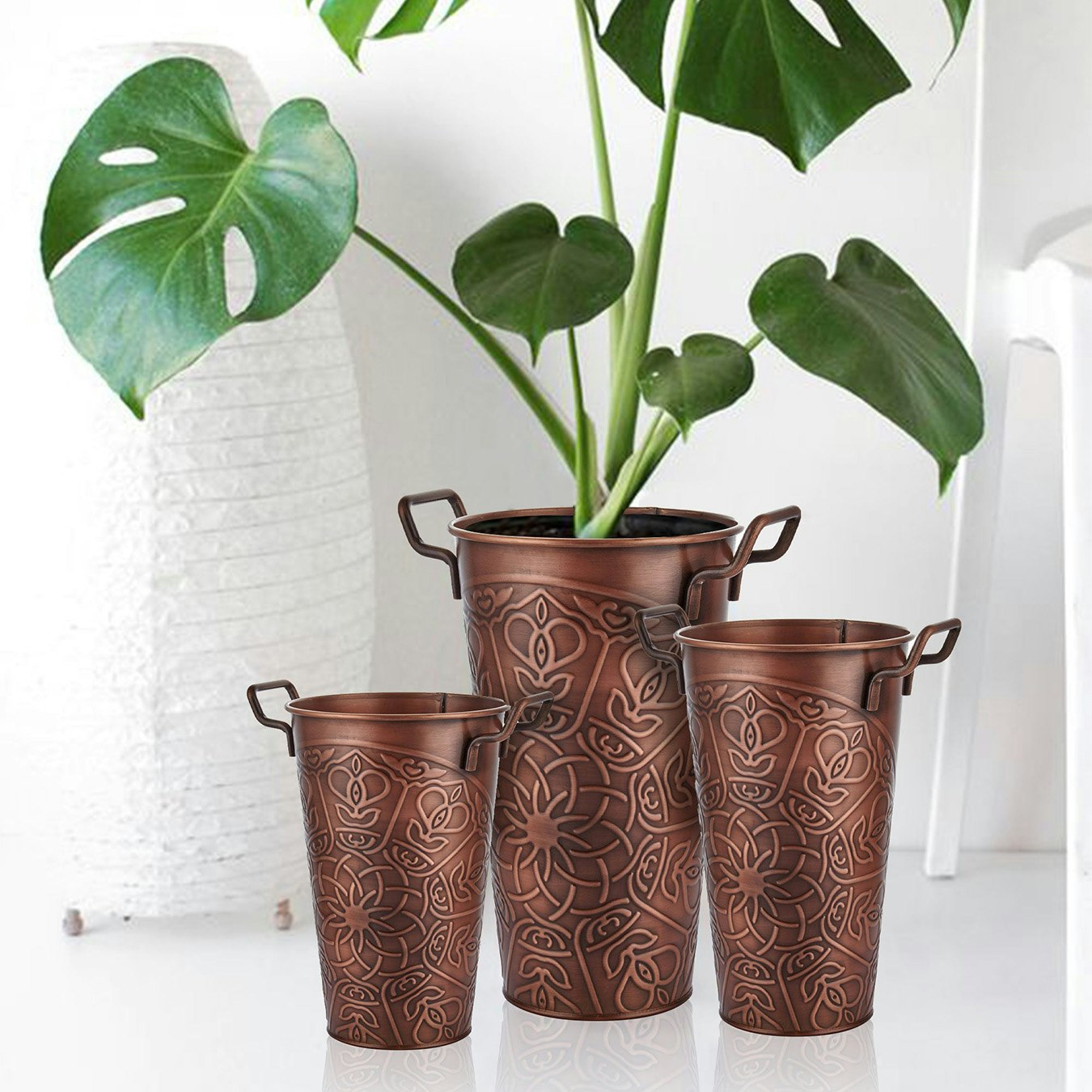 Elegant Vase - Copper by Rozi UK