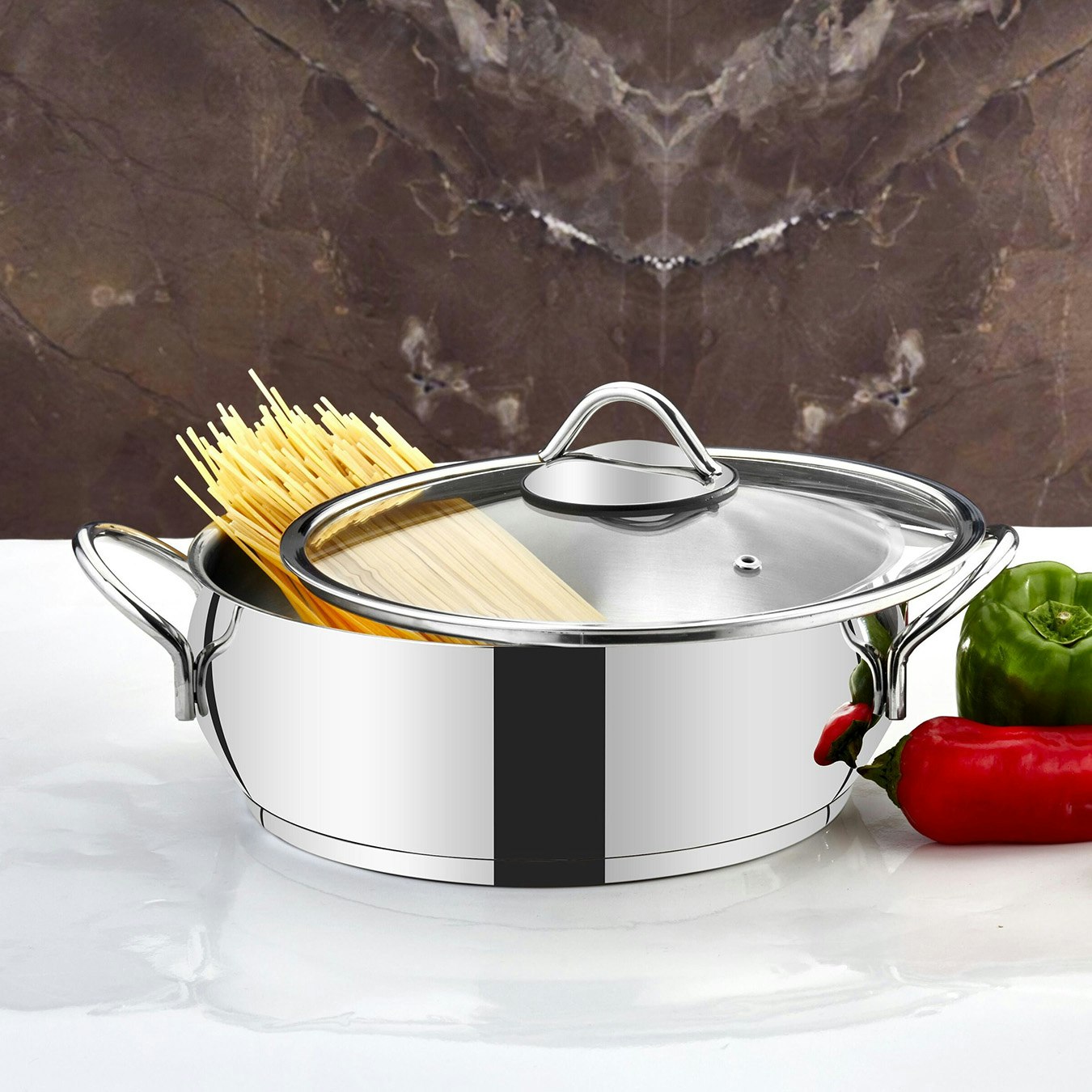 Sevval Collection Shallow Casserole by Rozi UK