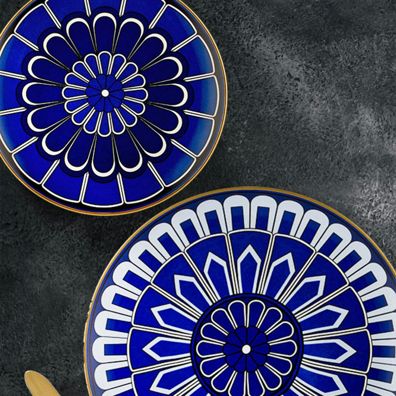 Escala Collection Petite Side Plates - Set of 6 by Rozi UK