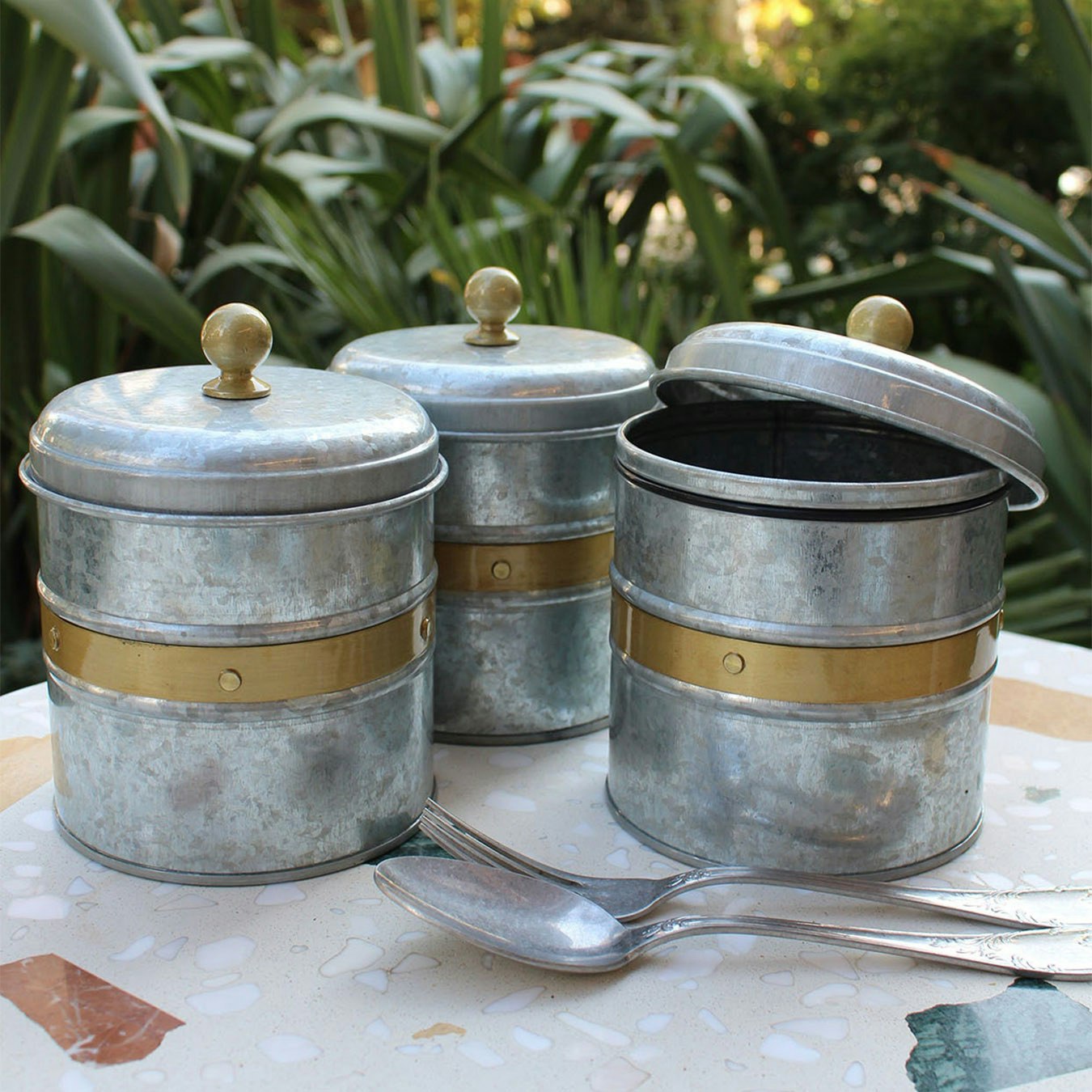 Galvin Collection Coffee / Tea / Sugar Set by Rozi UK