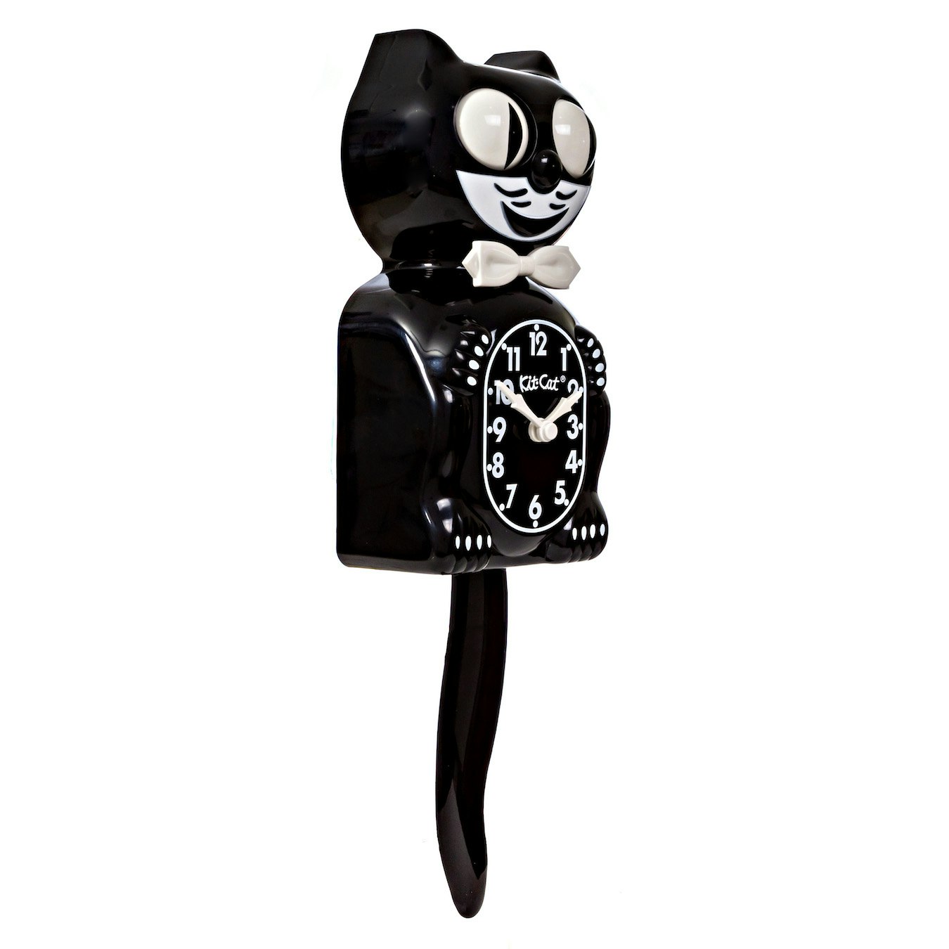 Classic Kit-Cat Clock - Black by Kit-Cat Clock