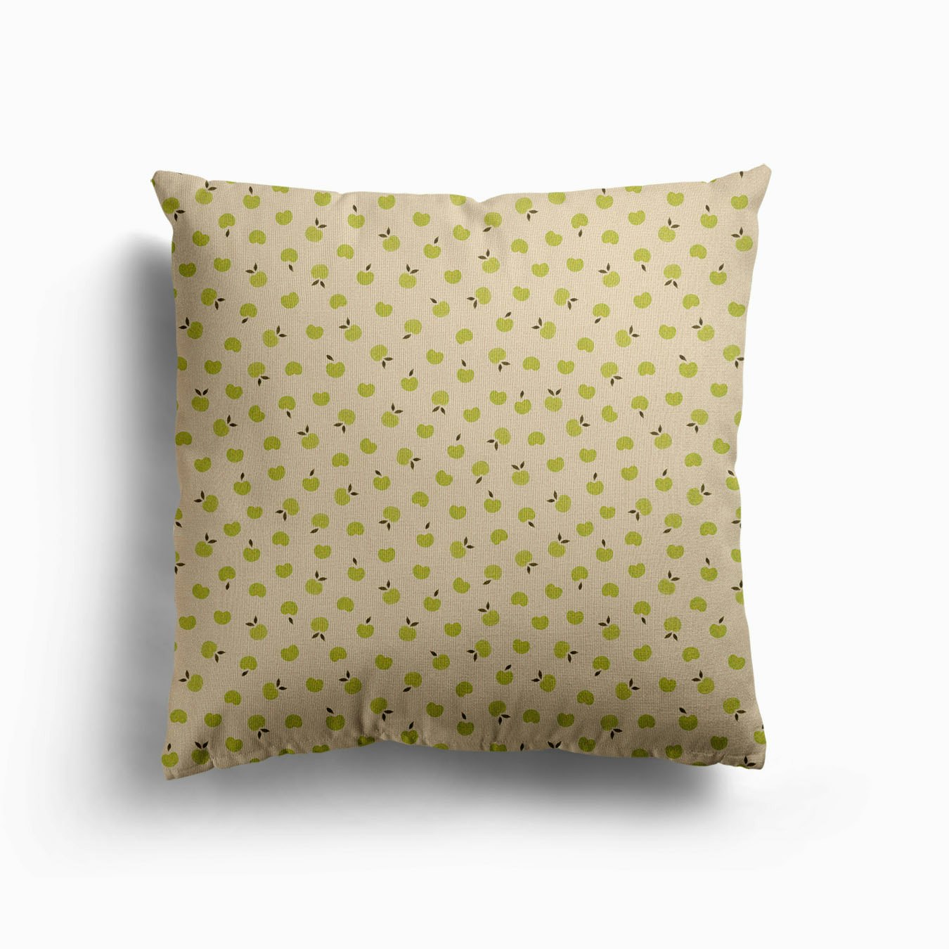 Green Apple Canvas Kissen