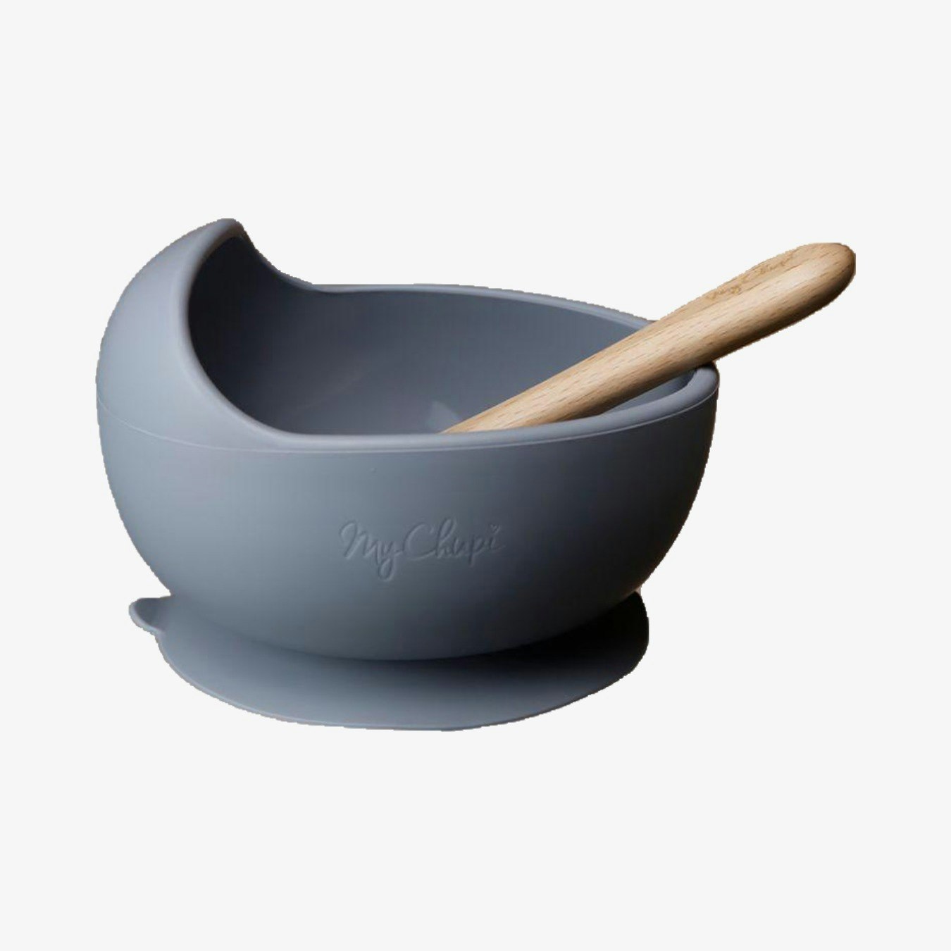 My First Weaning Bowl - Stone by La Romi