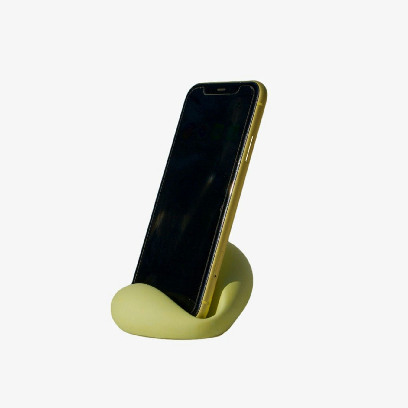 Sculptural Phone Holder Abstract - Matcha by StudioByGeorge