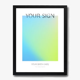 Custom Astrology Sign Art Print