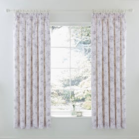 Sheridan Fully Lined Pencil Pleat Curtains - Grey