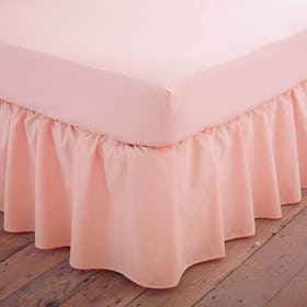 Charlotte Thomas Poetry Plain Dye Polycotton Fitted Valance - Peach