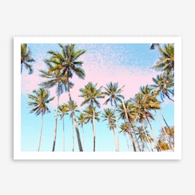 Coconut Palms Art Print