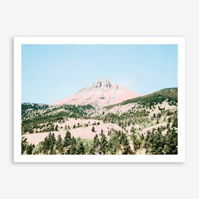 Happy Mountain Art Print