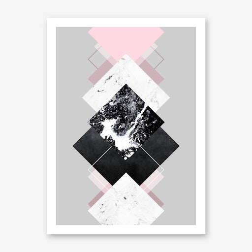 Constellation Pink Wall Art Print Free Shipping Fy