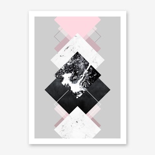 Geometric Textures 7 Art Print
