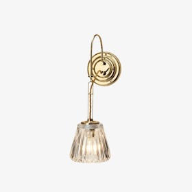 Demelza 1-Light Wall Light - Polished Brass