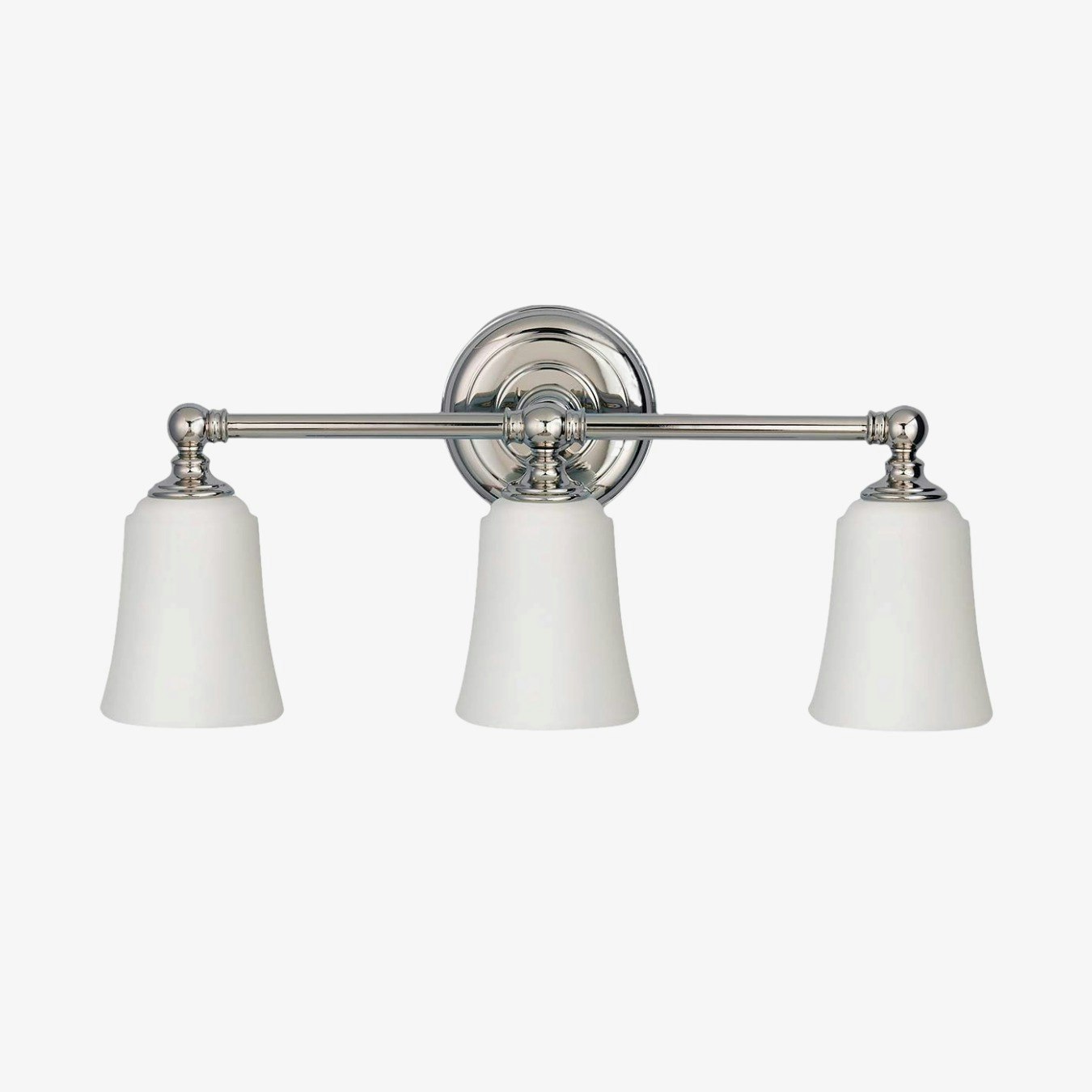 Huguenot Lake 3 Light Above Mirror Light - Polished Chrome by Elstead Lighting