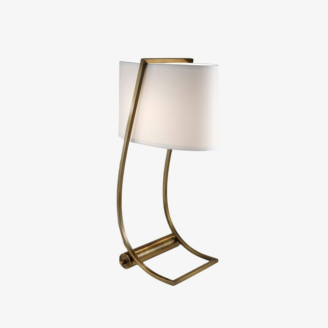 Lex 1 Light Table Lamp - Bali Brass by Elstead Lighting
