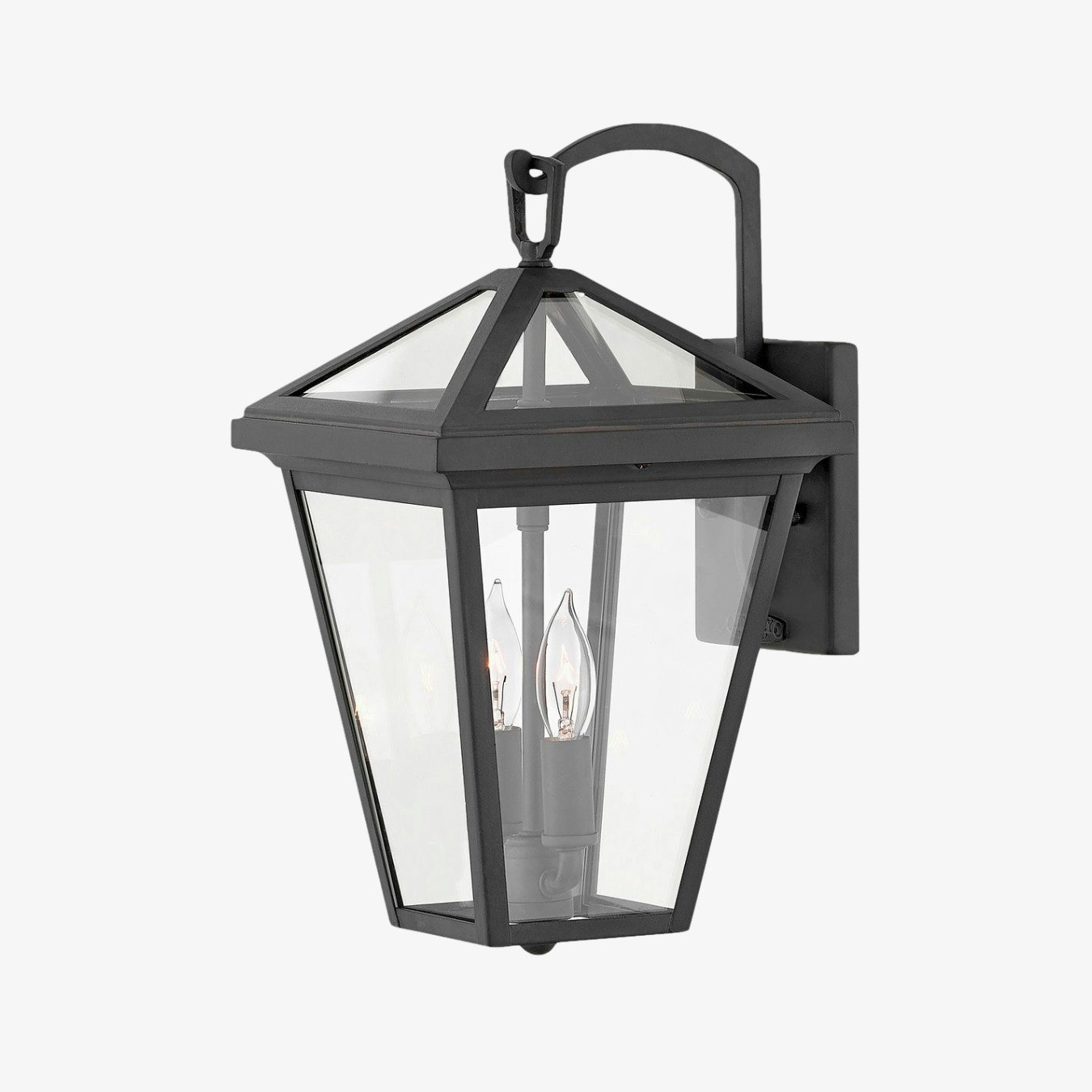 Alford Place 2-Light Wall Lantern - Museum Black by Elstead Lighting