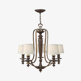 Dunhill 5-Light Chandelier - Royal Bronze