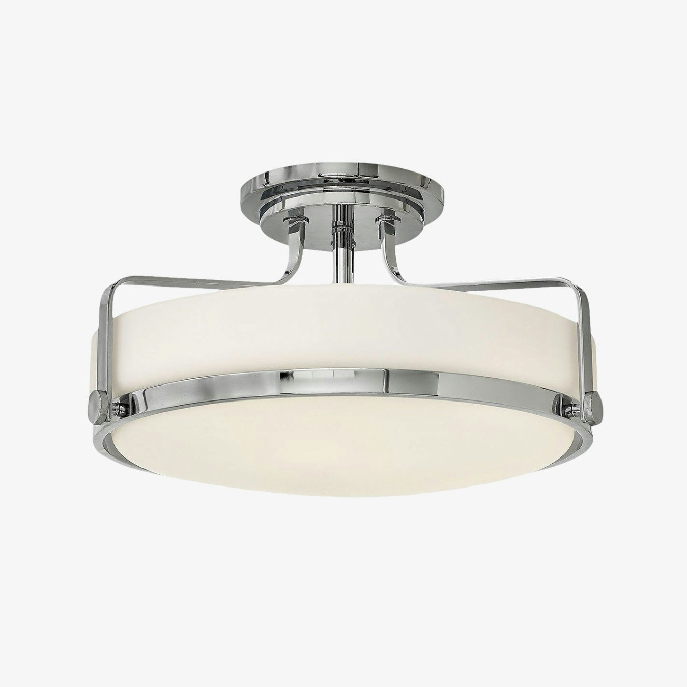 Harper Semi-Flush - Polished Chrome - by Elstead Lighting
