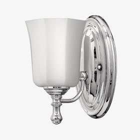 Shelly 1-Light Wall Light - Polished Chrome