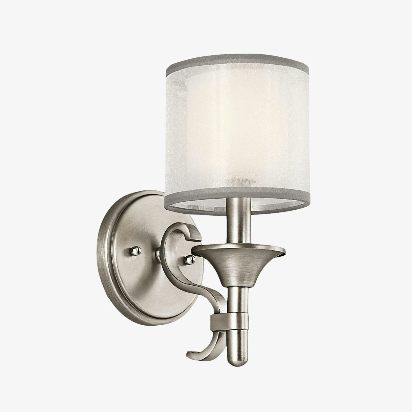 Lacey 1 Light Wall Light - Antique Pewter by Elstead Lighting