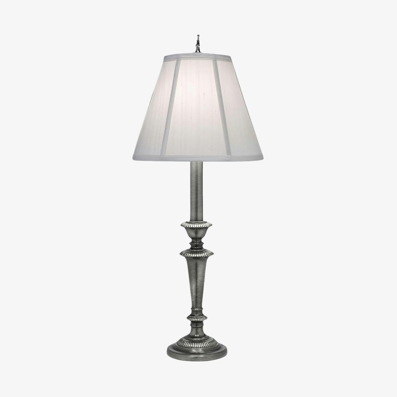 Lexington 1 Light Table Lamp - Antique Nickel by Elstead Lighting