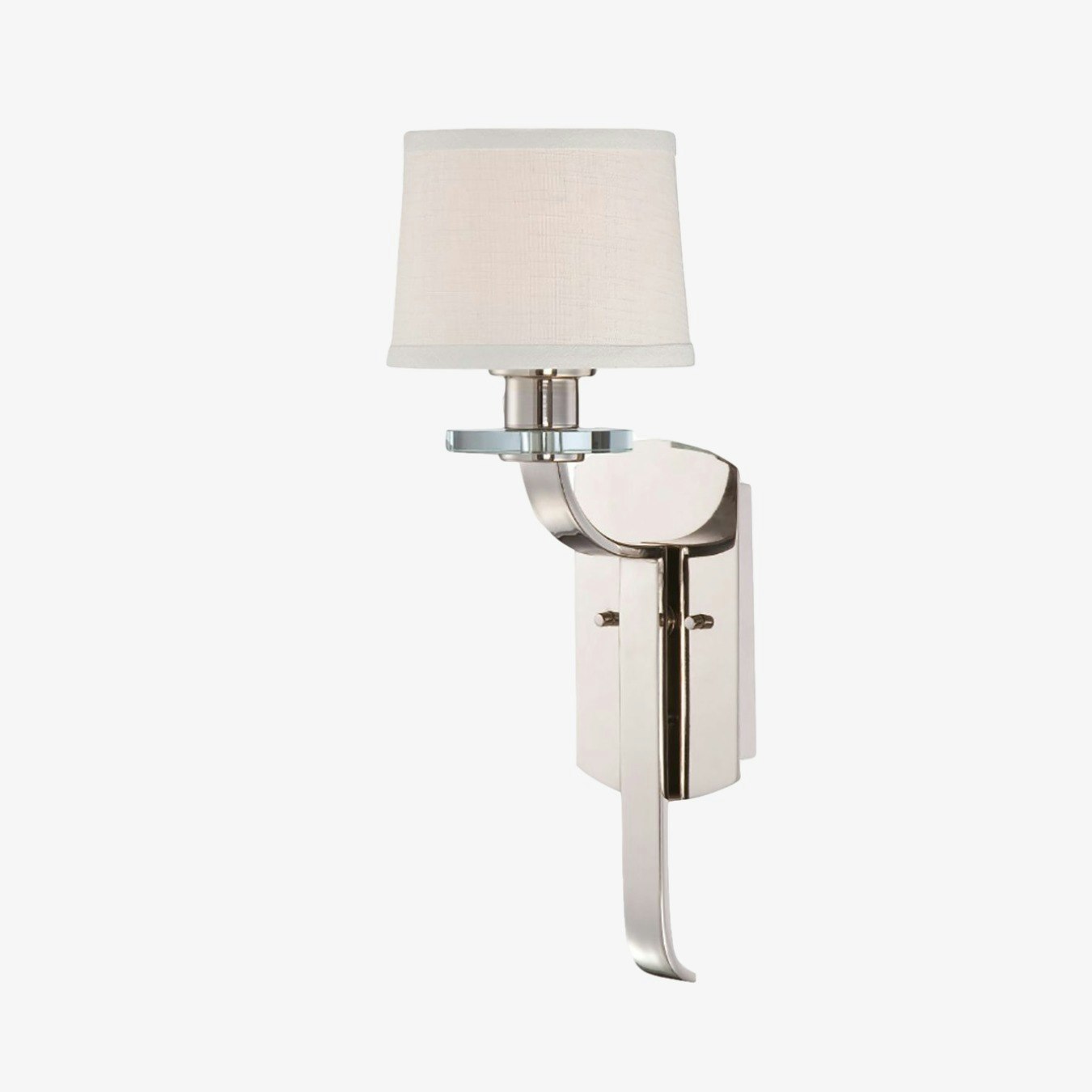 Sutton Place 1 Light Wall Light - Imperial Silver by Elstead Lighting