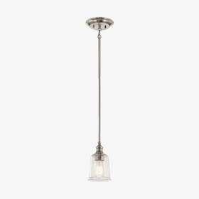 Waverly 1 Light Mini Pendant - Classic Pewter