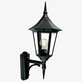 Valencia 1-Light Up Lantern - Black